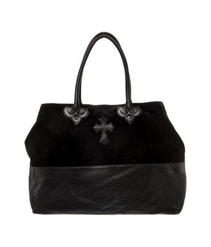 Chrome Hearts Hearts Suede Cross