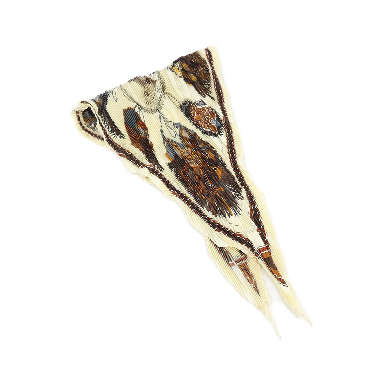Hermes Pleated Scarf