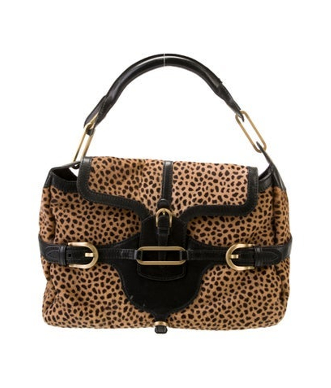Jimmy Choo Choo Ponyhair Shoulder Bag