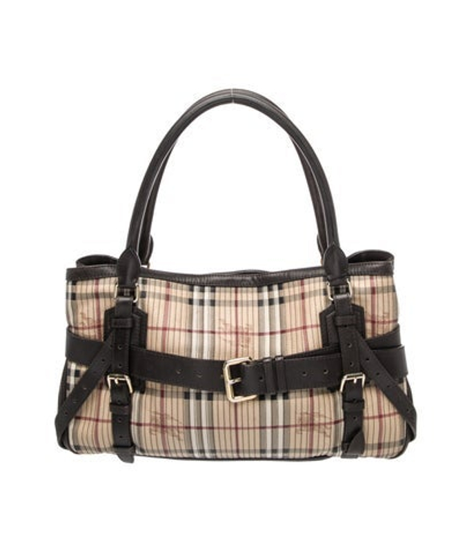 Burberry Haymarket Check Kentoville Tote