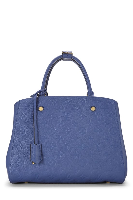Blue Monogram Empreinte Montaigne MM