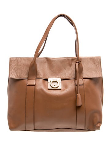Leather Top Handle Bag