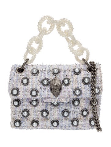 Tweed Top Handle Bag