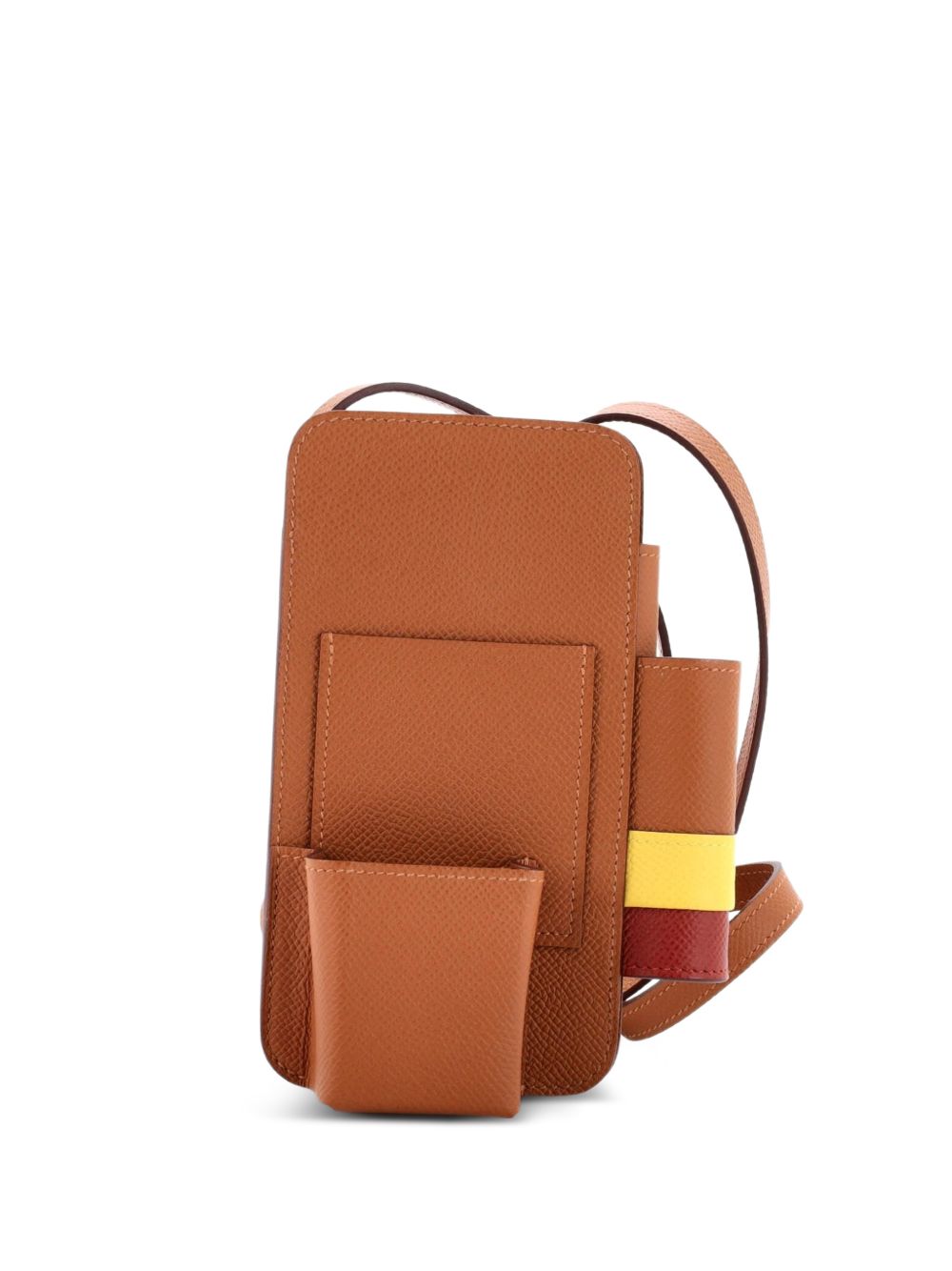 Hermès Apple AirTag Hermès bicolor bag charm Beige De Weimar