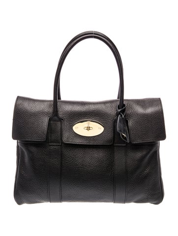 Leather Bayswater tote bag Medium