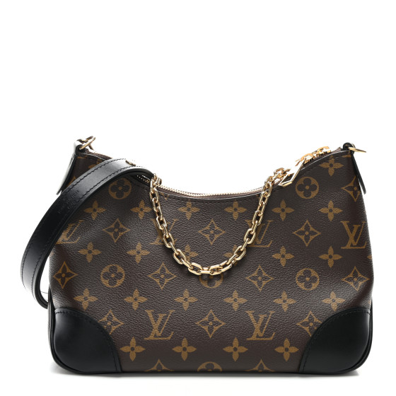 Louis Vuitton Monogram Boulogne NM Black