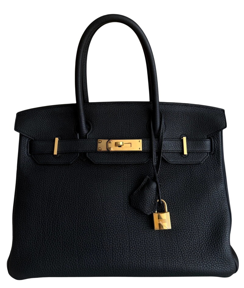 Black Togo Birkin 30 Gold Hardware, 2018