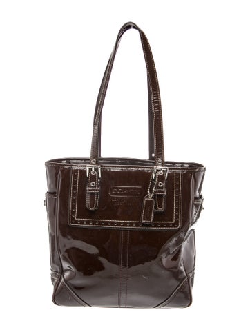 Patent Leather Shoulder Bag
