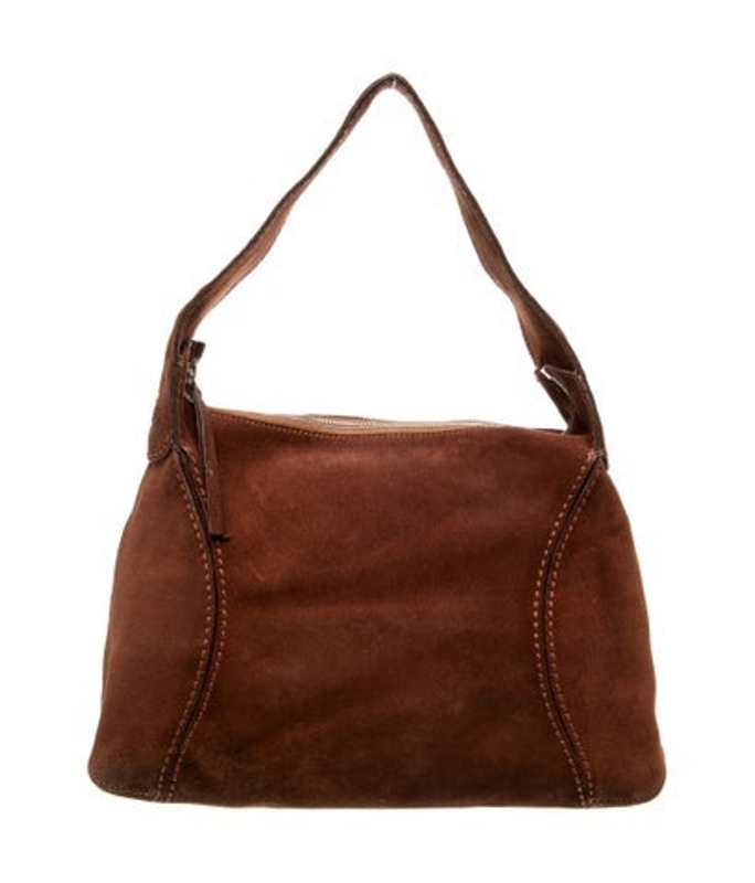 Tod's S Suede Top Handle Bag