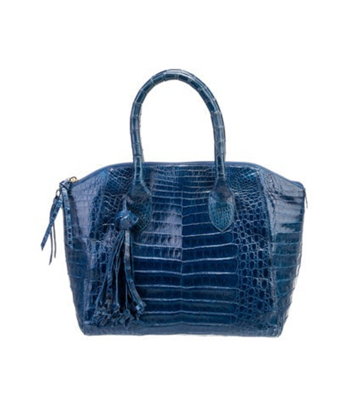 Nancy Gonzalez Gonzalez Crocodile Top Handle Bag