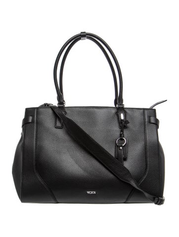 Leather Top Handle Bag