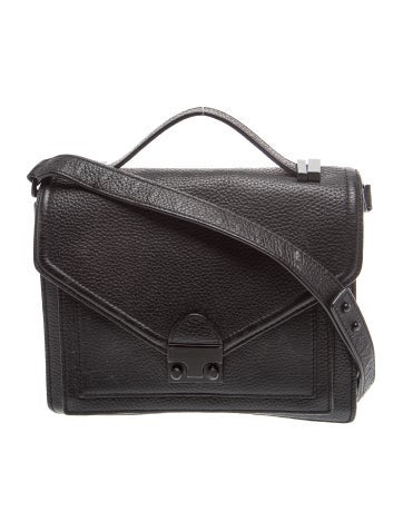 Loeffler Randall Leather Messenger Bag