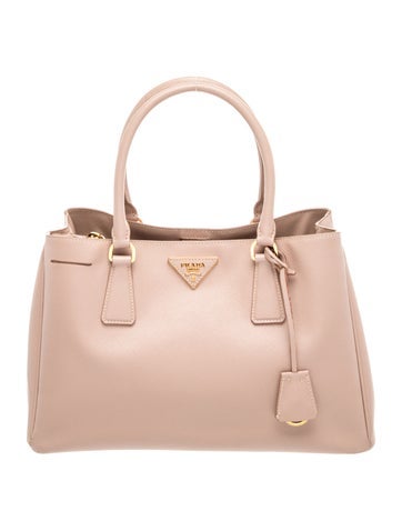 Saffiano Leather Top Handle Bag