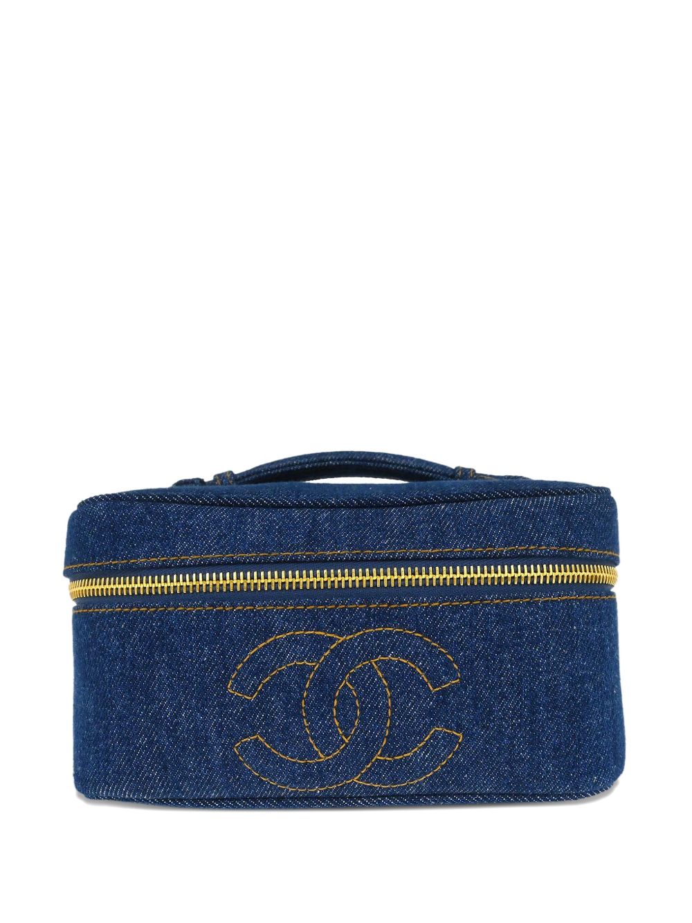 1996-1997 denim makeup bag