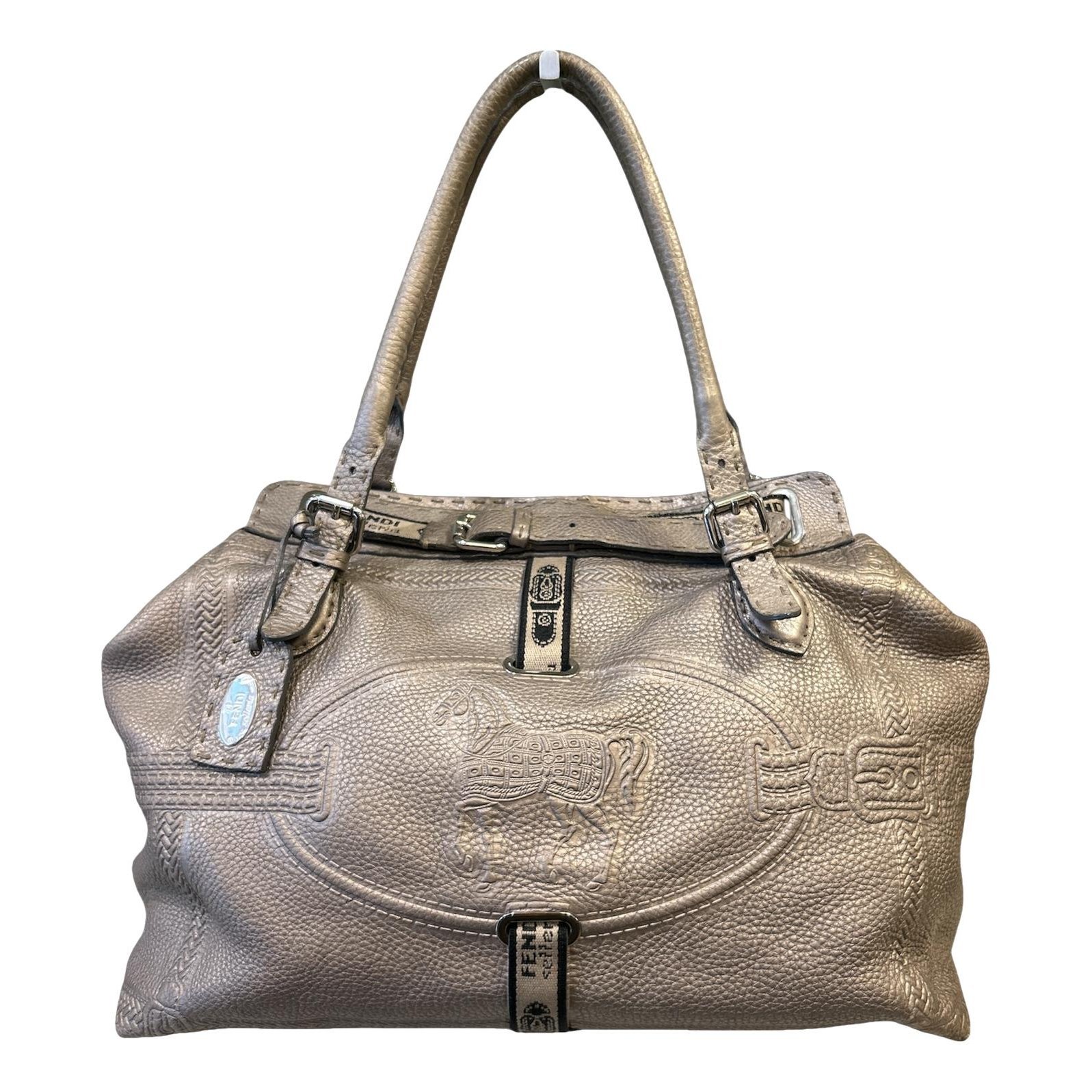 Leather handbag