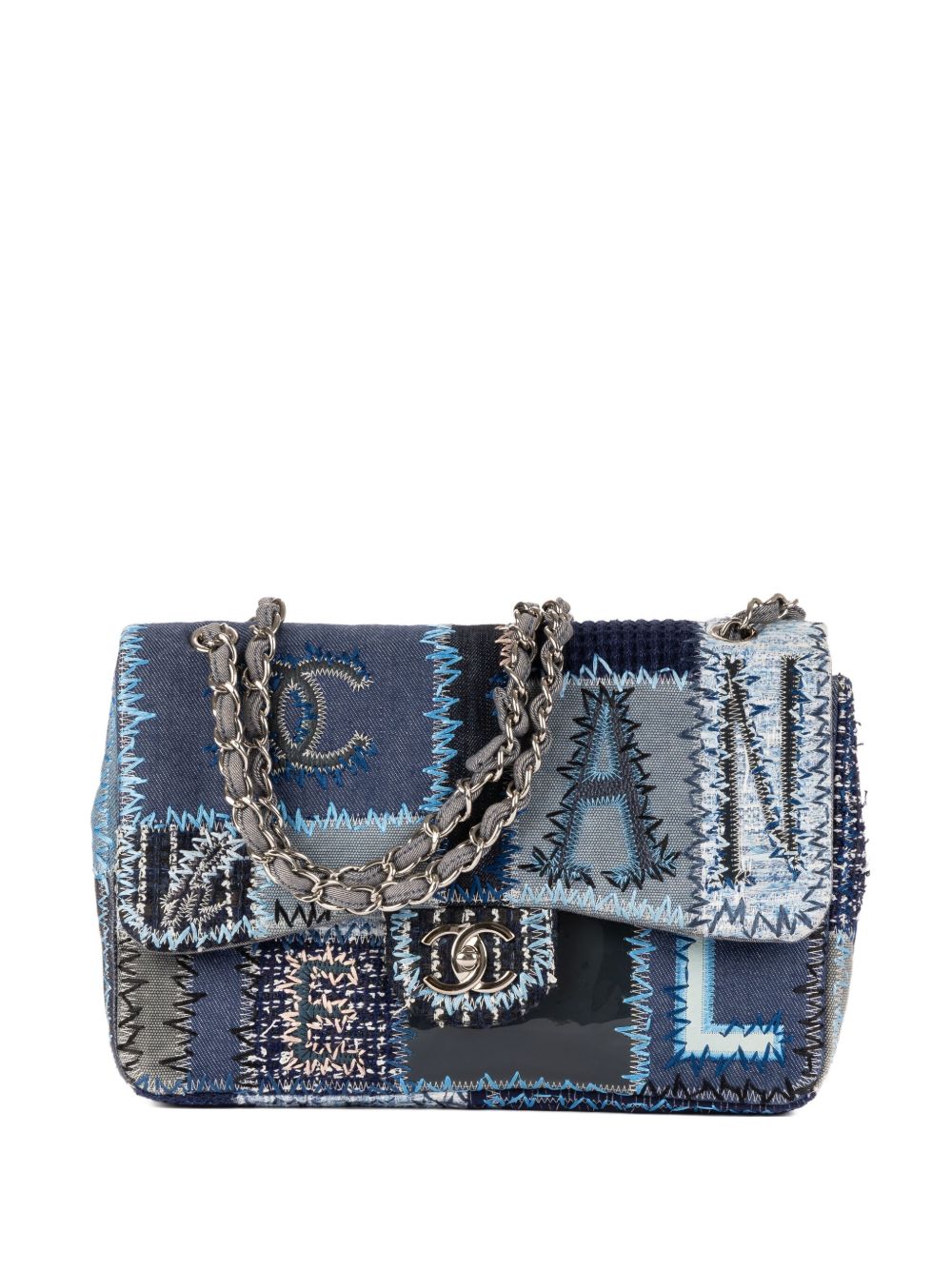 Patchwork Flap shoulder bag