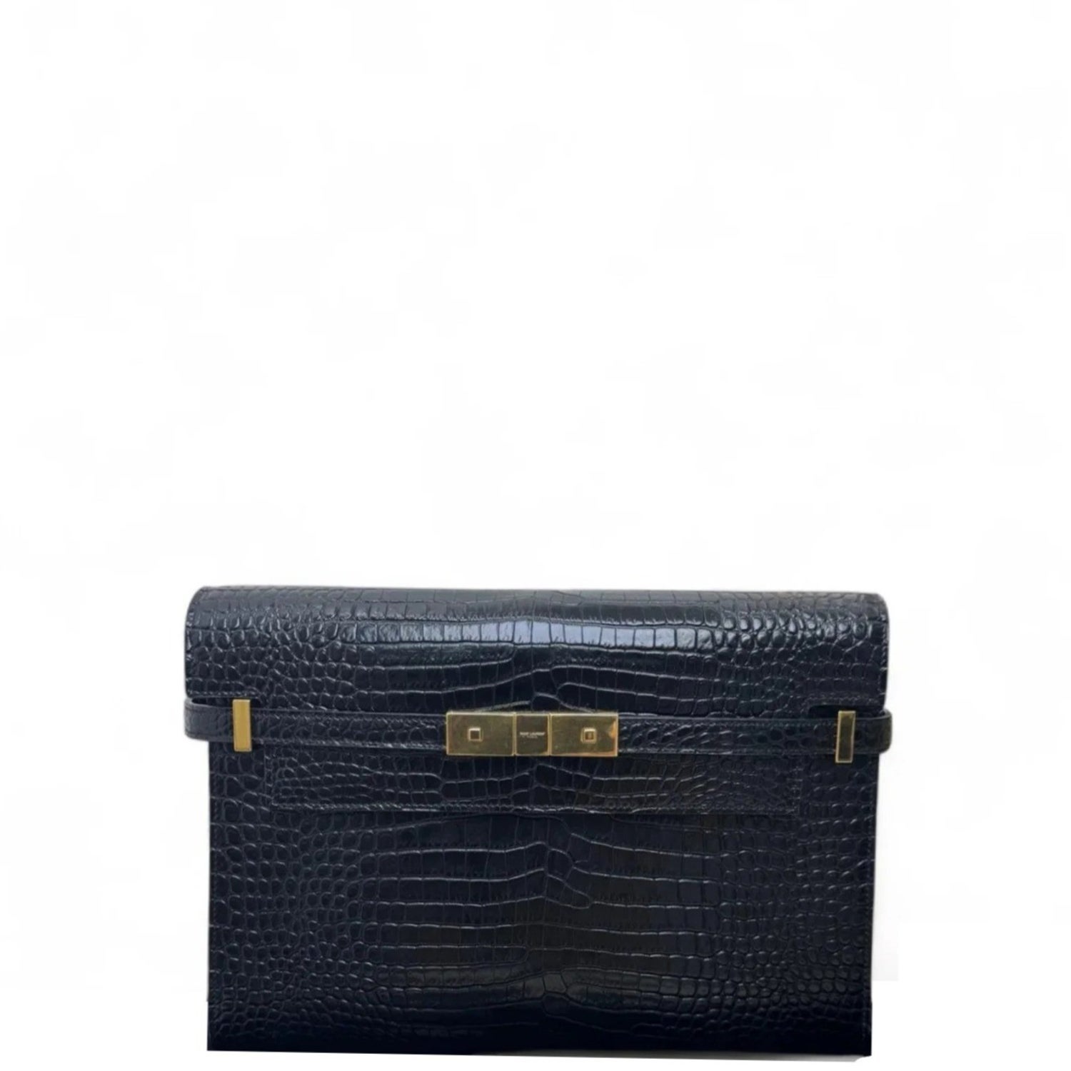 Saint Laurent Calfskin Manhattan Medium