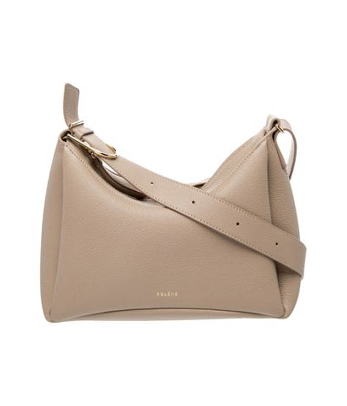 Polene Leather Messenger Bag