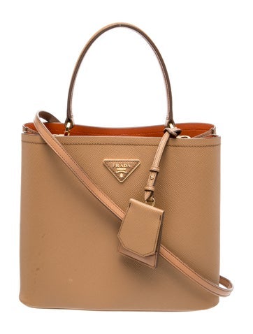 Saffiano Cuir Leather Panier Medium
