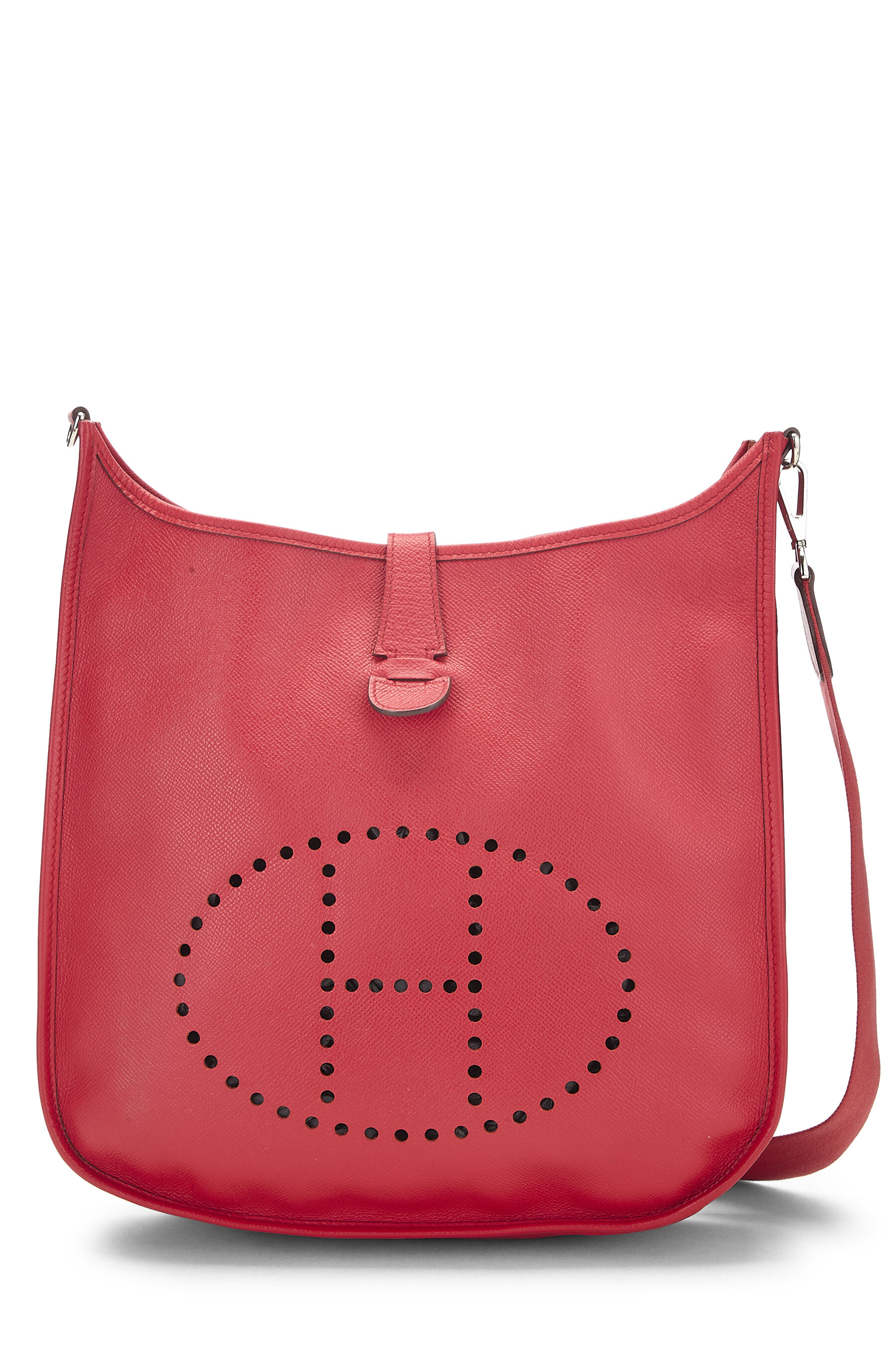 Hermes Rouge Tomate Epsom Evelyne III GM