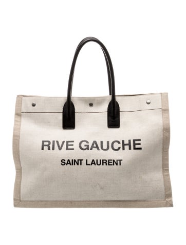 Saint Laurent Canvas Rive Gauche Large