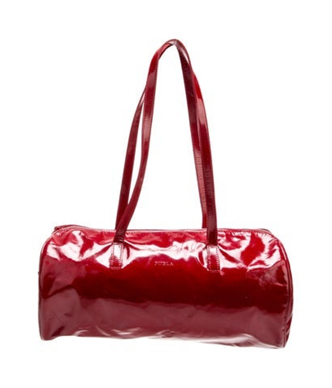 Furla Patent Leather Shoulder Bag