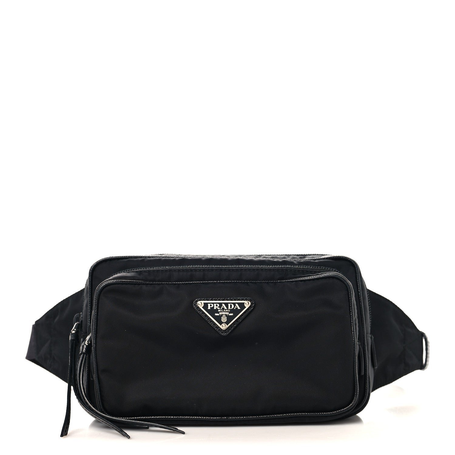 Prada Prada Tessuto Nylon Belt Bag Black