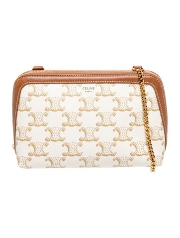 Triomphe Clutch on Chain