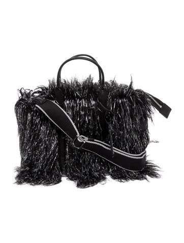 Faux Fur Top Handle Bag w/ Tags