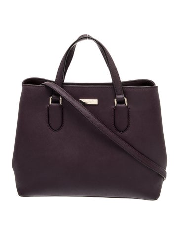 Saffiano Leather Top Handle Bag