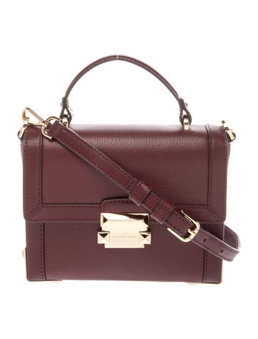 Leather Top Handle Bag