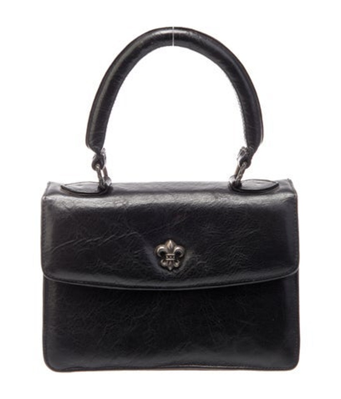 Chrome Hearts Hearts Lambskin Top Handle Bag Vintage