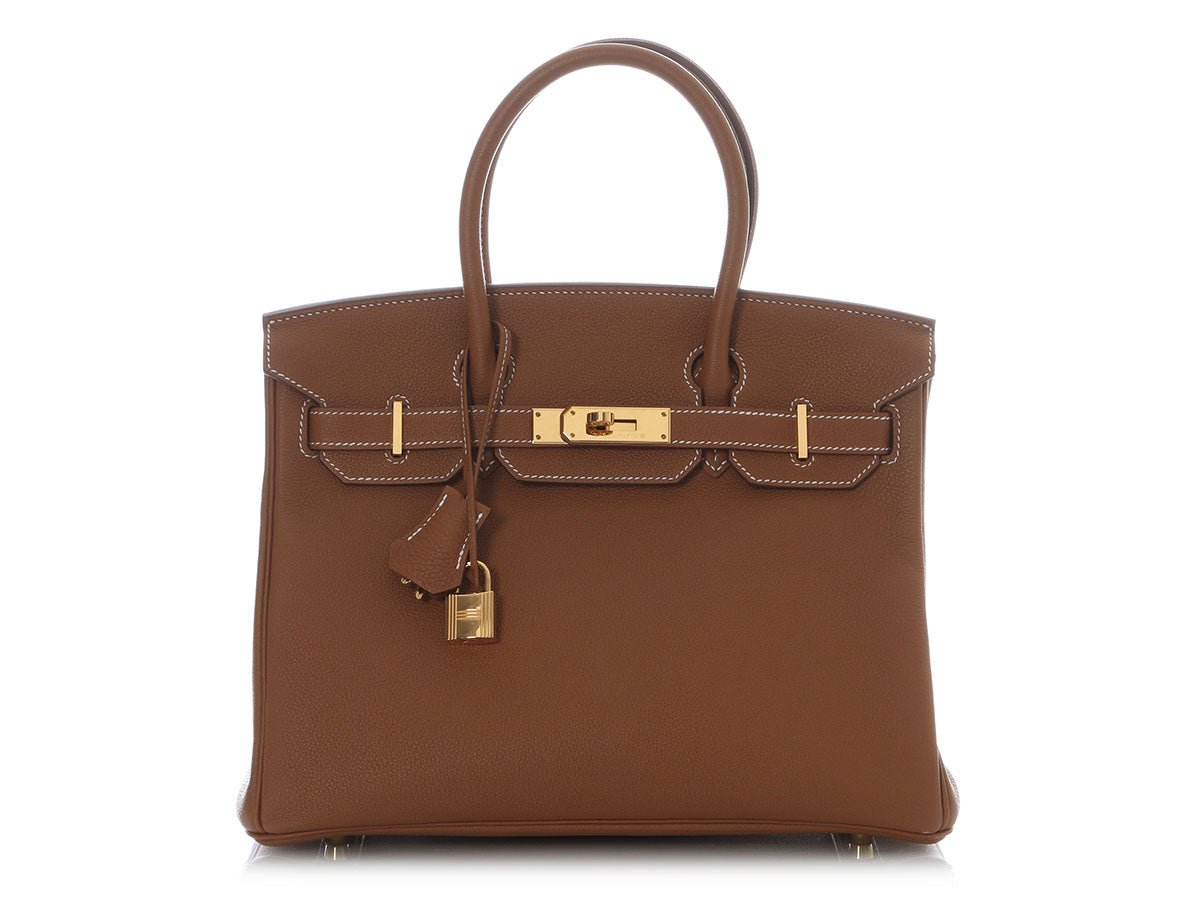 Hermes Hermès Gold Togo Birkin 30