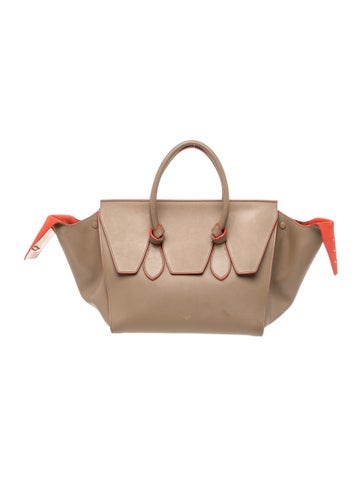 Leather Tie Tote