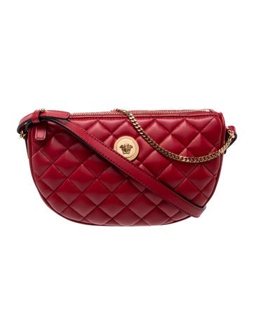 Versace Leather Crossbody Bag