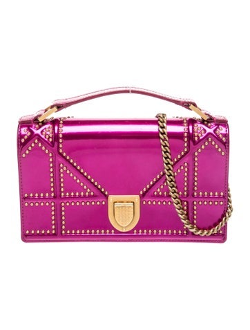 Patent Leather Diorama Metallic Crossbody