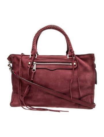 Suede Top Handle Bag