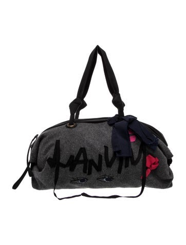 Lanvin Felt Weekender Bag