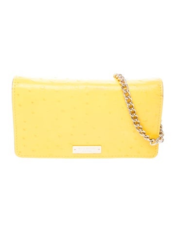 Ostrich Crossbody Bag