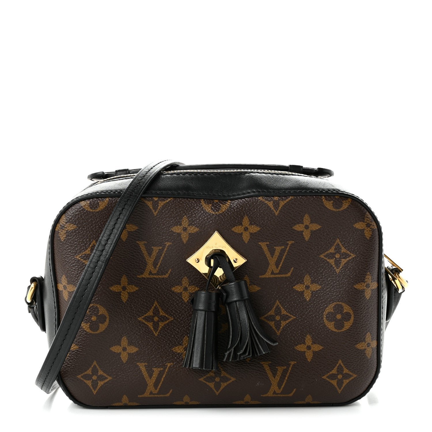 Louis Vuitton Monogram Saintonge Black
