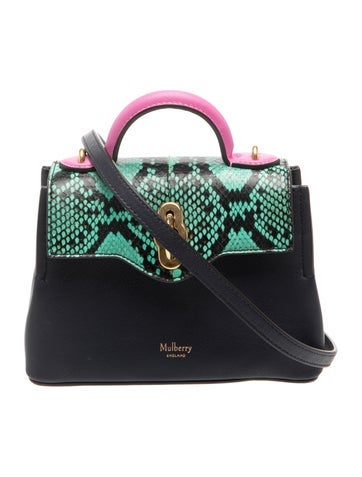 Leather Top Handle Bag
