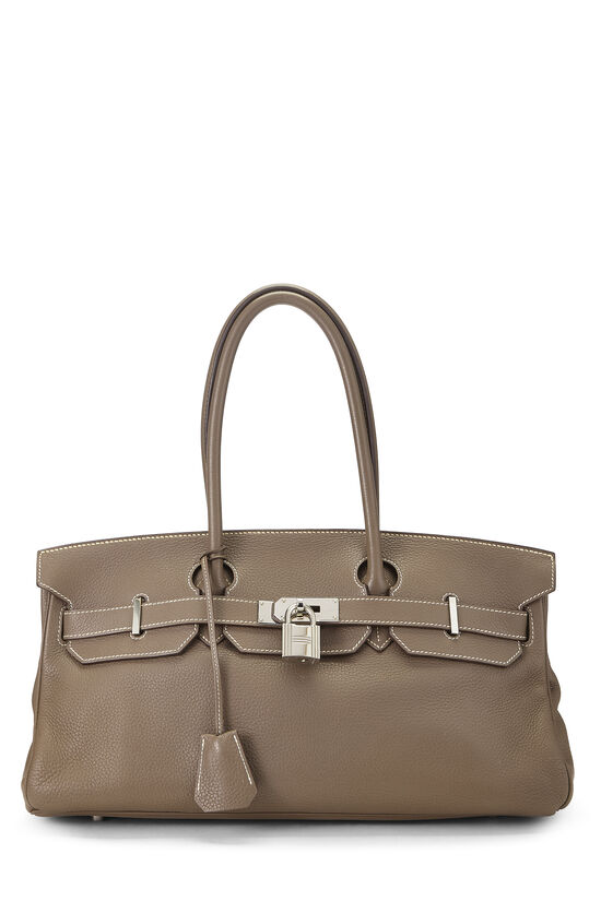 Hermès Etoupe Clemence JPG Birkin 42