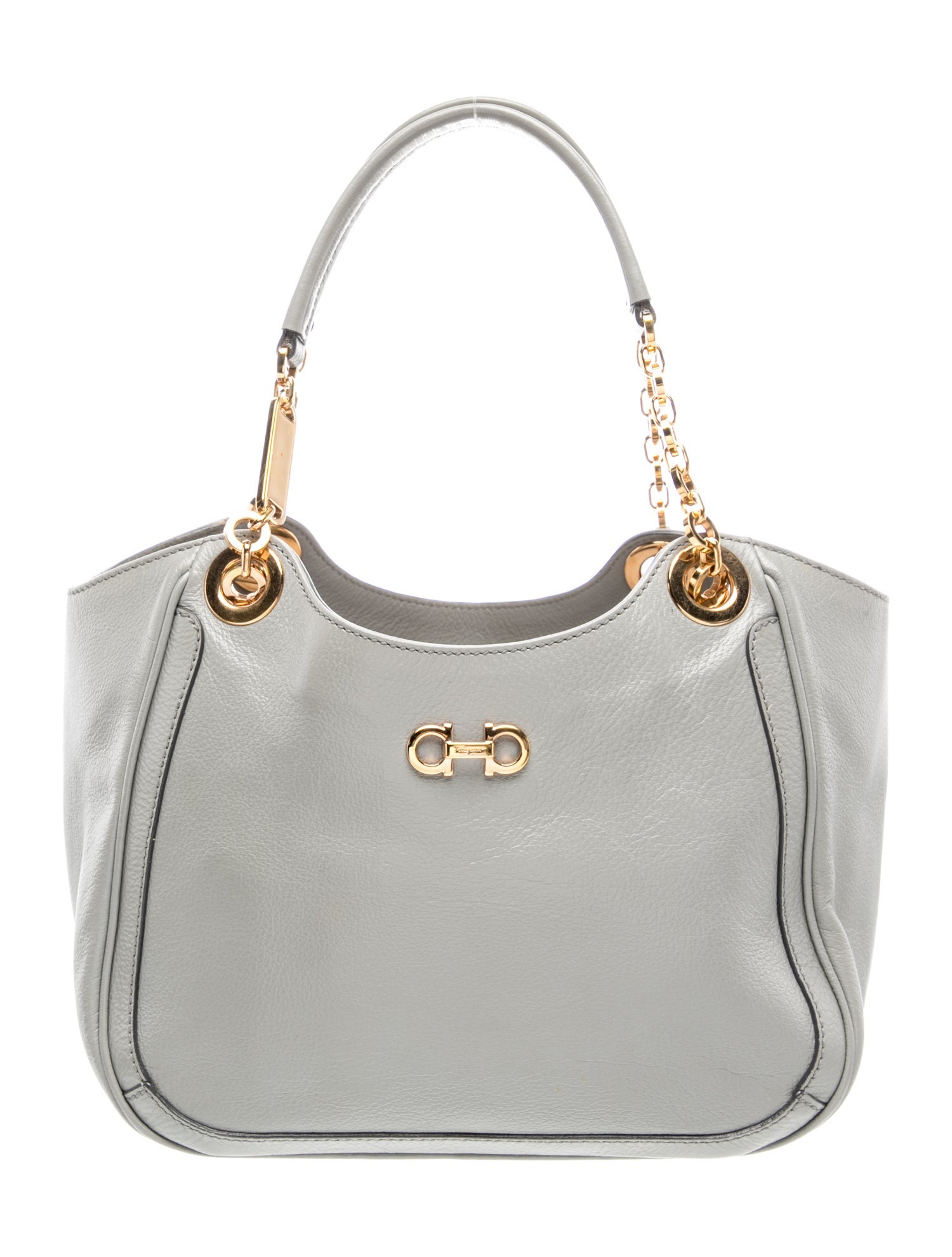Leather Top Handle Bag