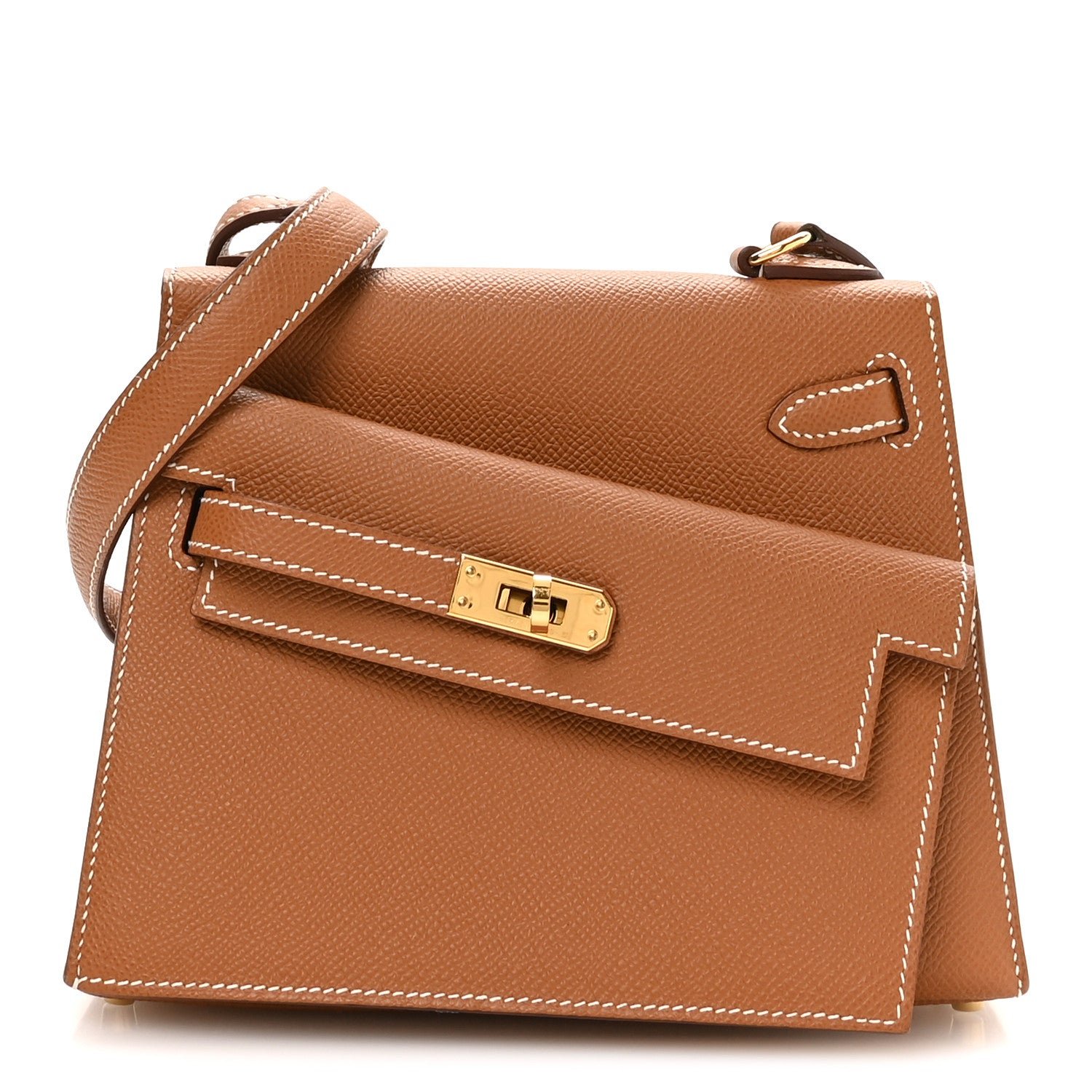 Hermes Epsom Kelly En Desordre Sellier 20 Gold