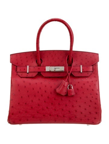 Hermes Ostrich Birkin 30