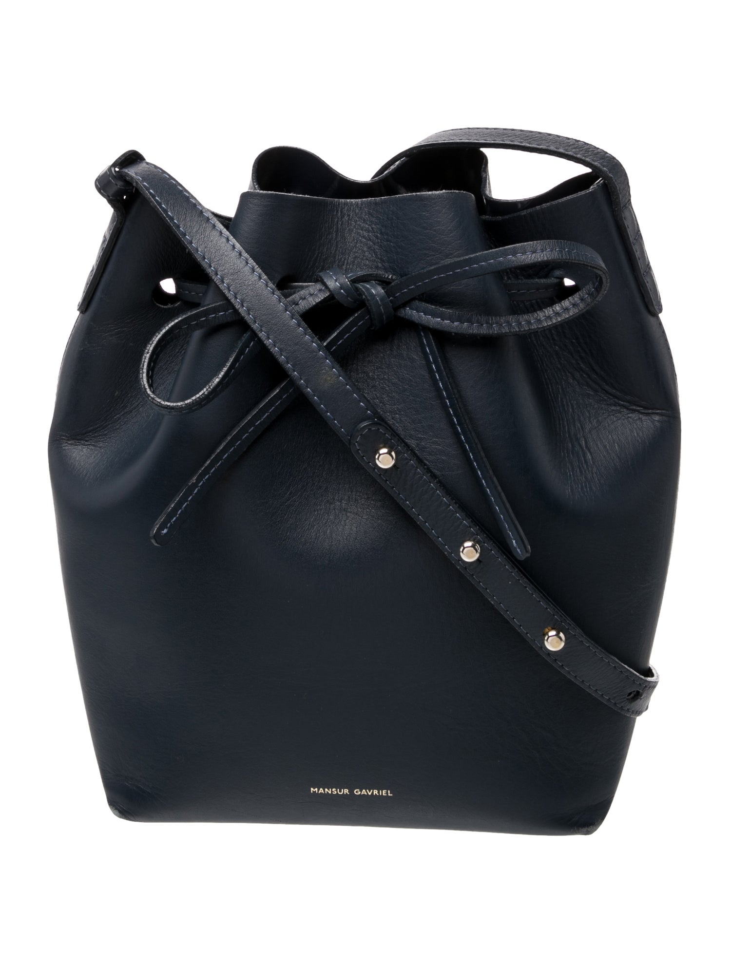 Mansur Gavriel Leather Bucket Bag