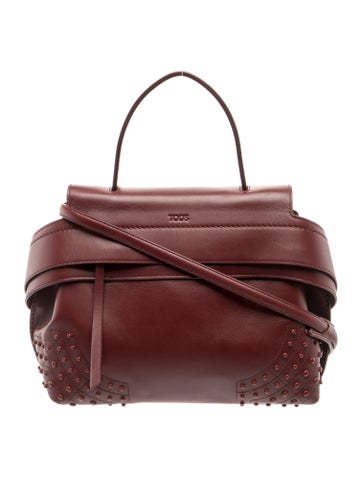 Leather Top Handle Bag