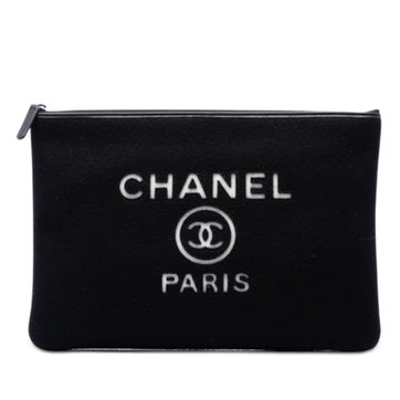 Wool Large Wool Felt Deauville O Case Clutch