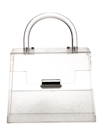 Loeffler Randall Acrylic Top Handle Bag