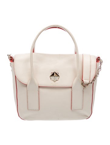 Leather Top Handle Bag